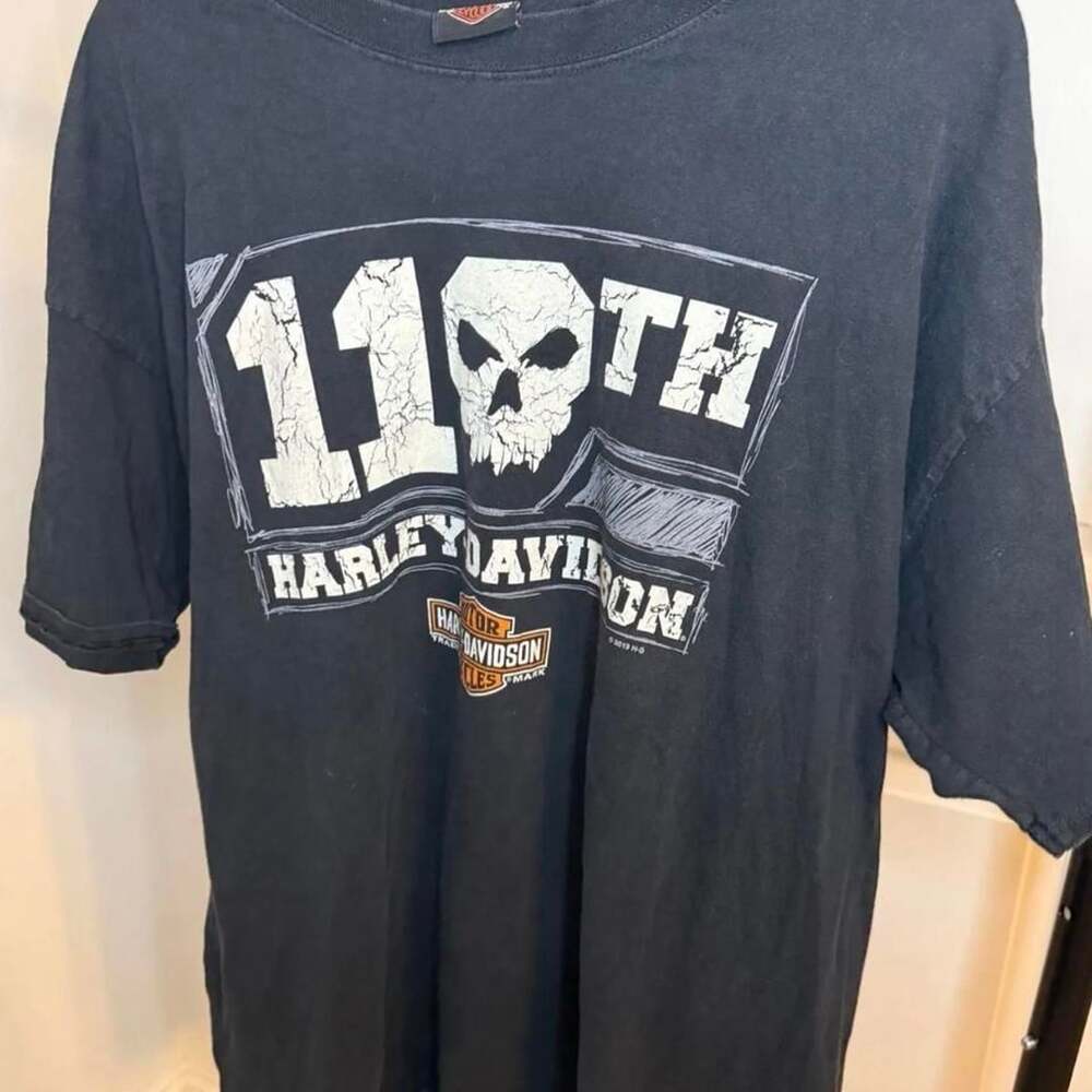 Harley-Davidson 110th Anniversary Uke's Kenosha WI T-Shirt 2X-Large